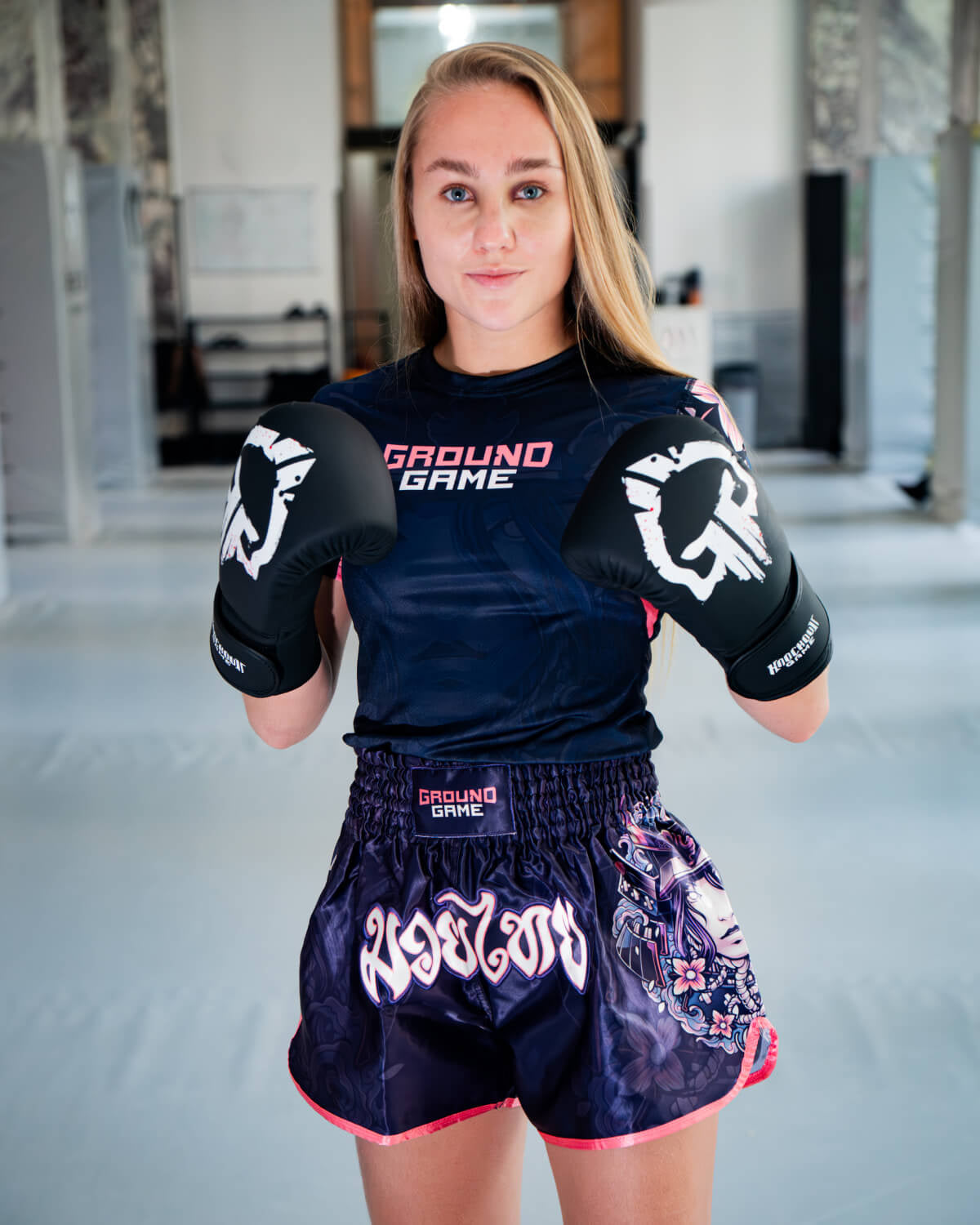 Pantaloni Muay Thai pentru femei Asami