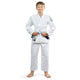 GI BJJ pentru copii Spartan (Alb)