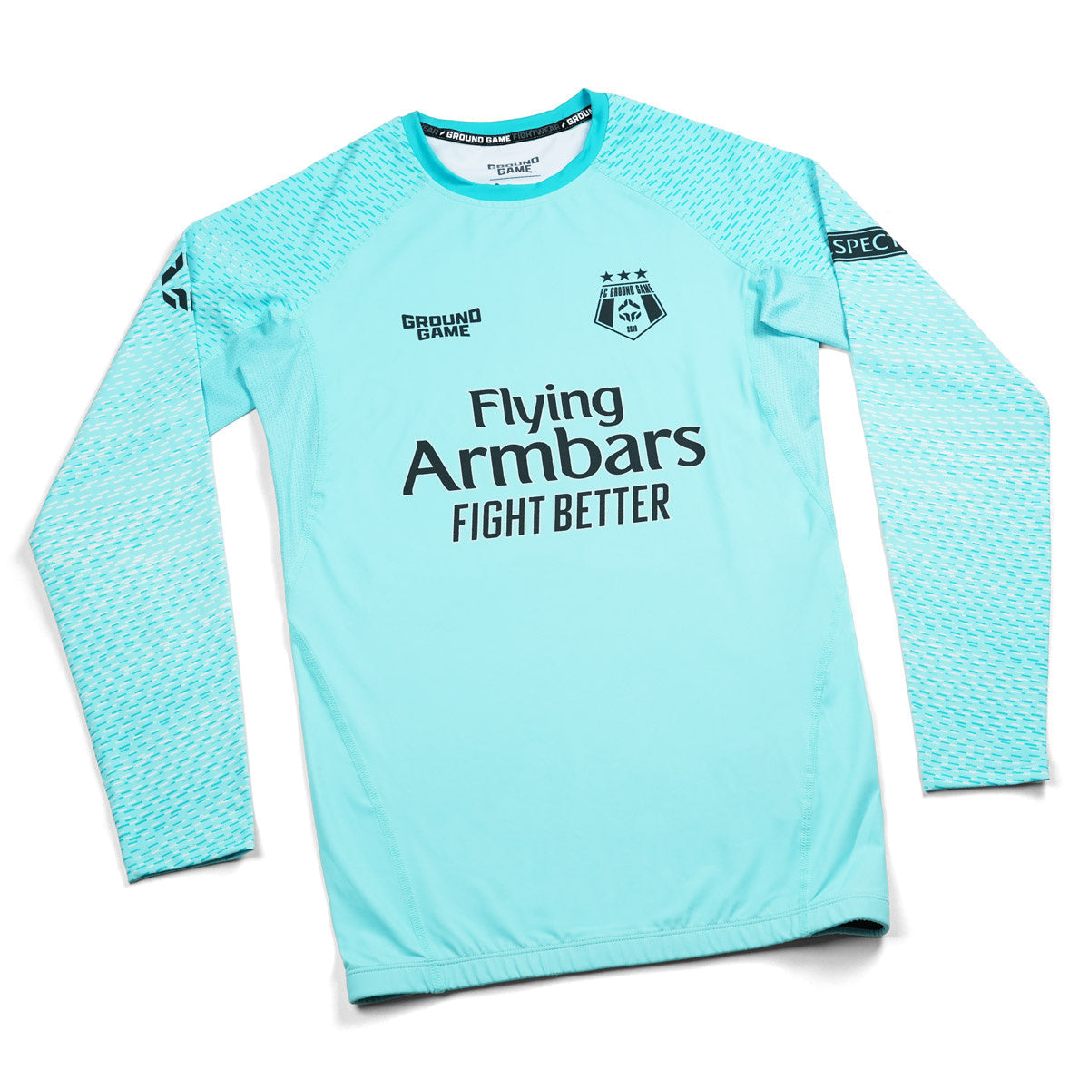 Rashguard FC Armbar s dlhým rukávom (mätový)