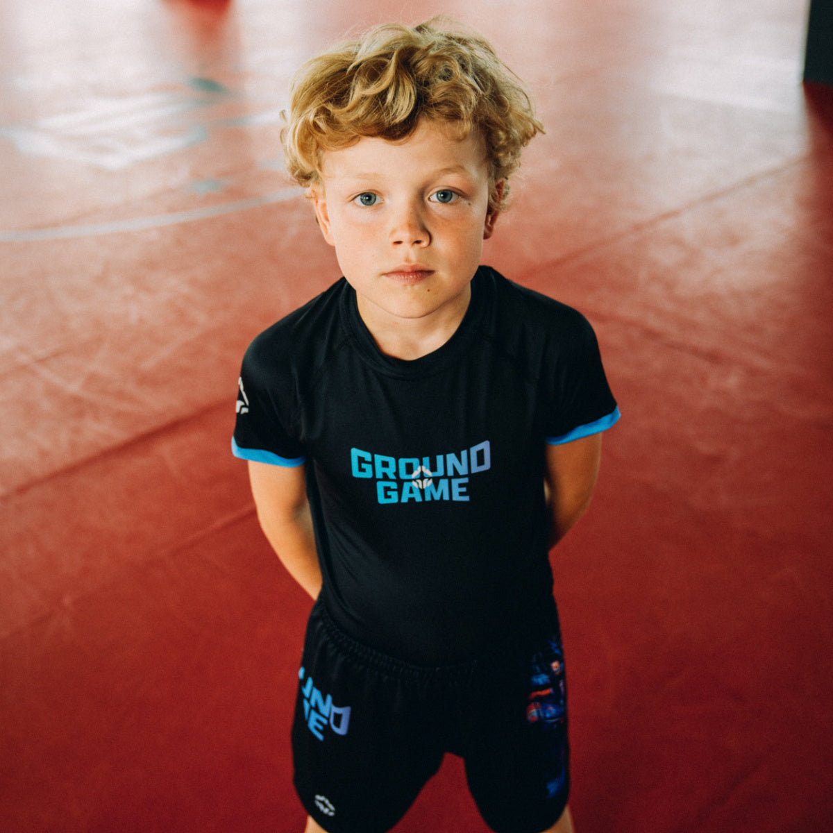 Dětský rashguard Cyber Samurai s krátkým rukávem