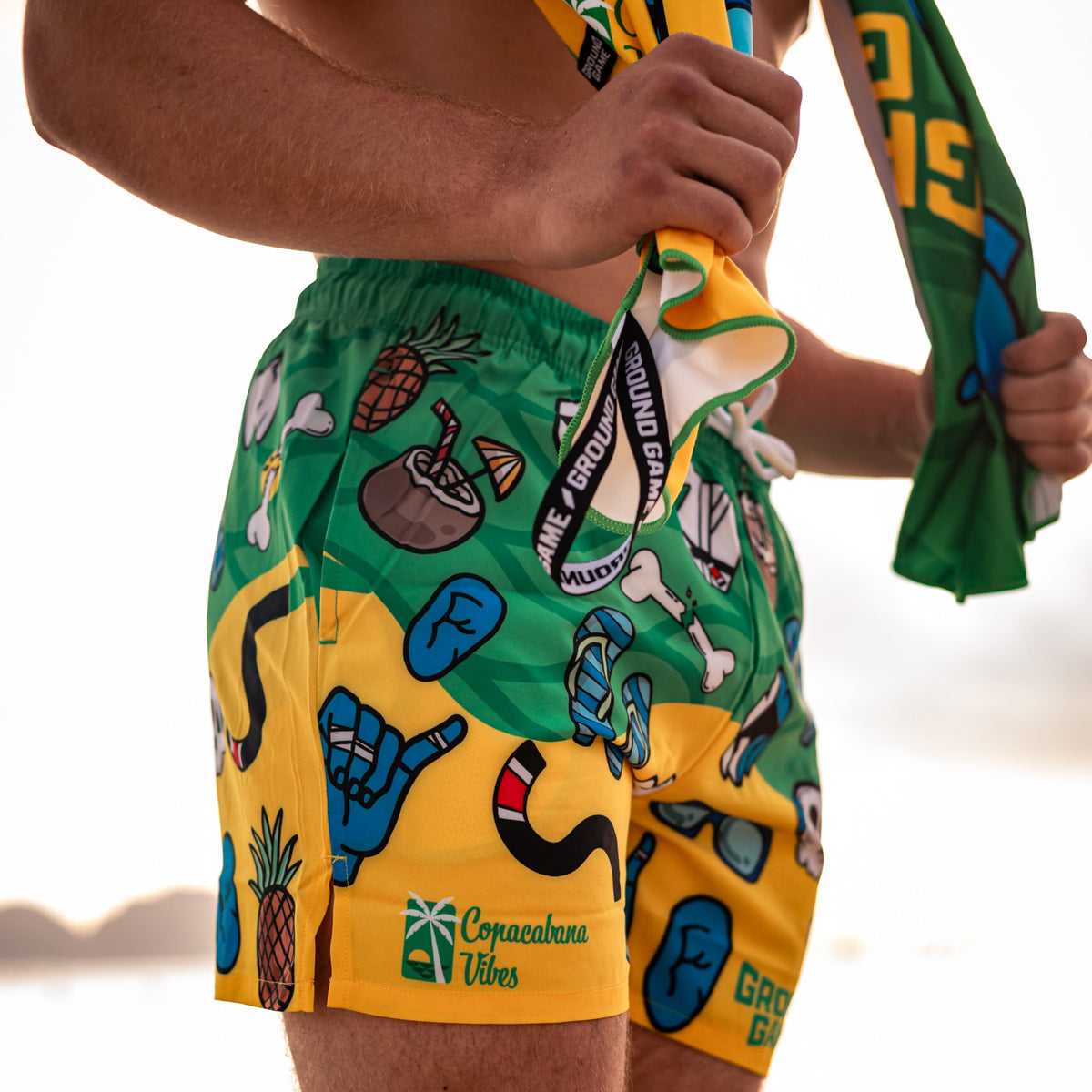Kąpielówki męskie Copacabana w klimacie BJJ