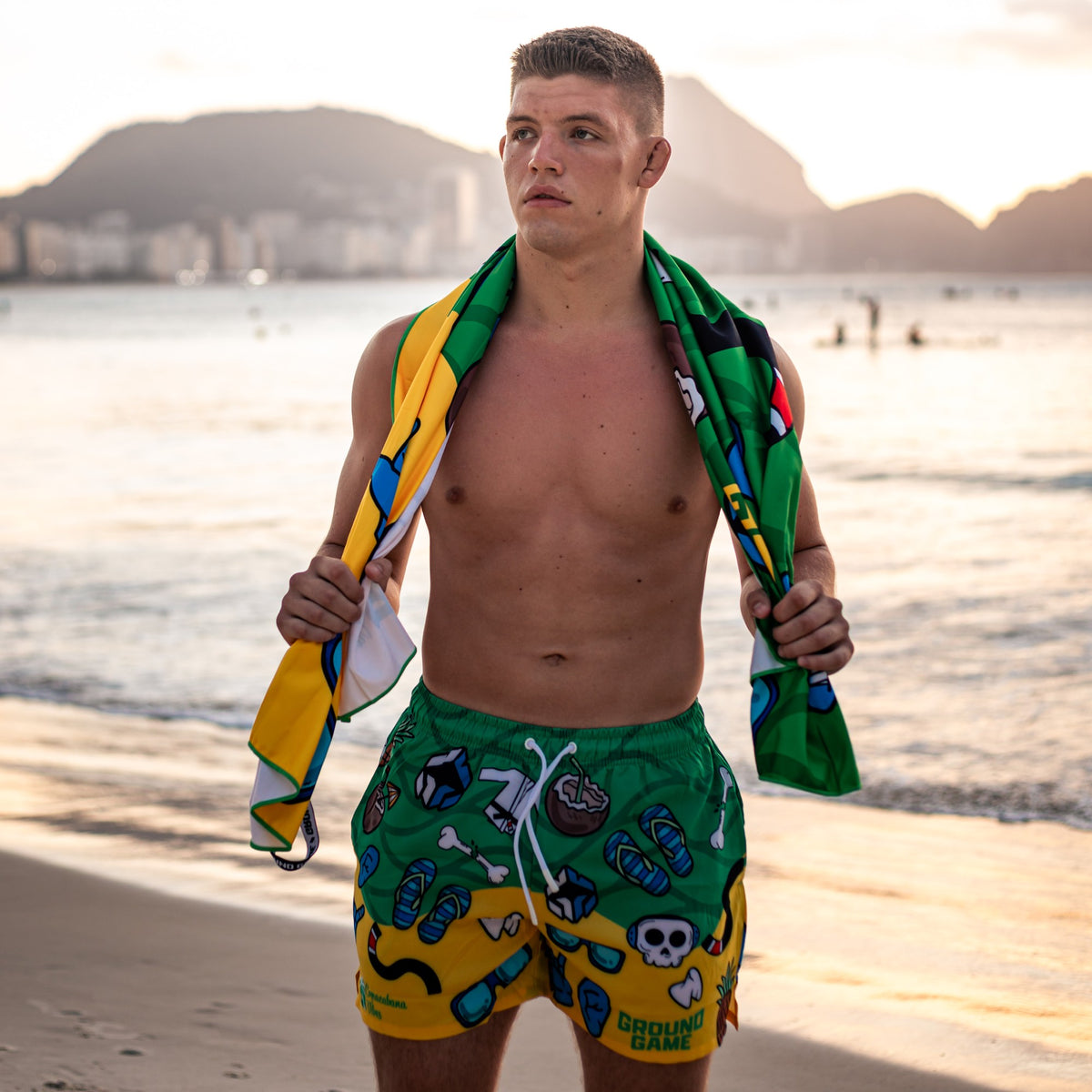 Kąpielówki męskie Copacabana w klimacie BJJ