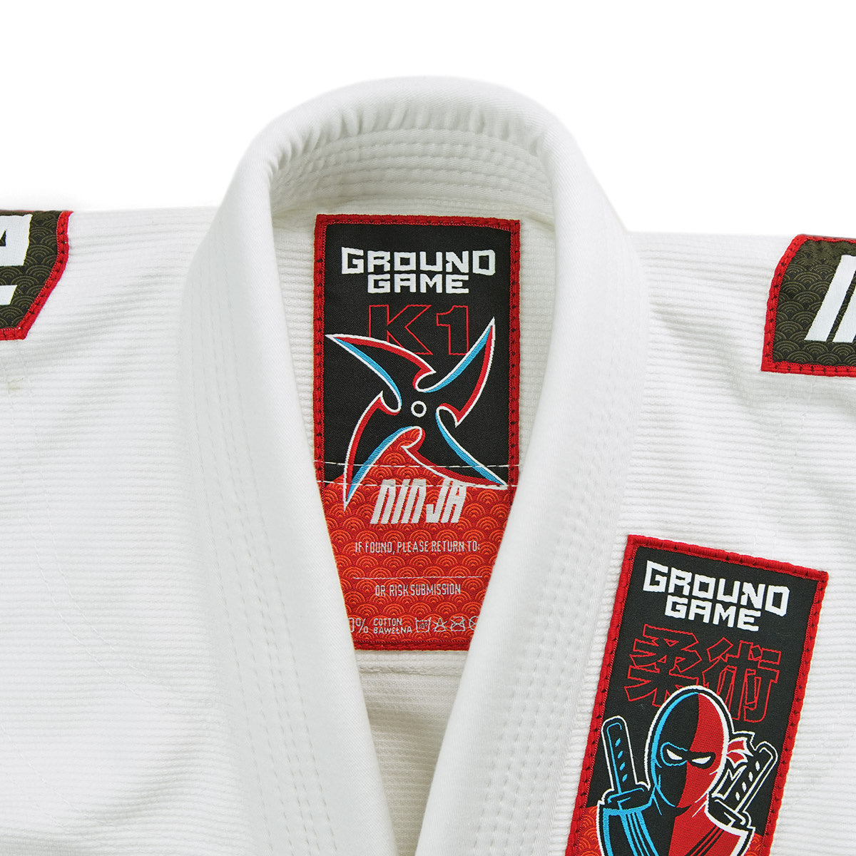 GI do BJJ dla dzieci Ninja (Białe) + pas GRATIS