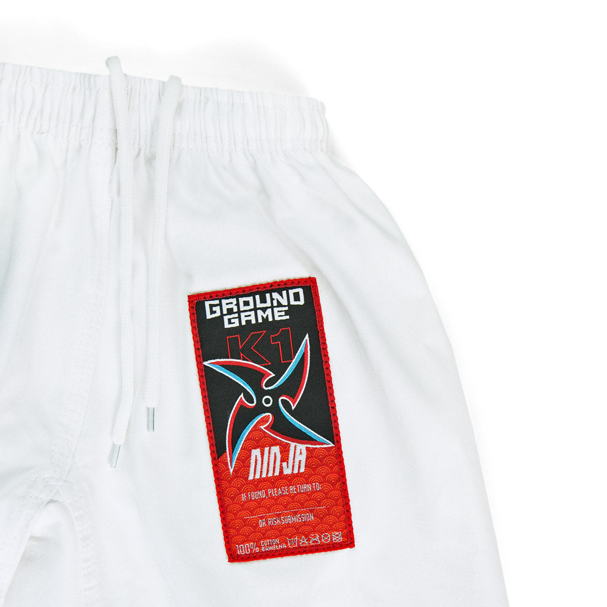 GI do BJJ dla dzieci Ninja (Białe) + pas GRATIS