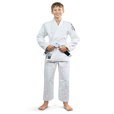 Otroški BJJ GI Spartan (bel)