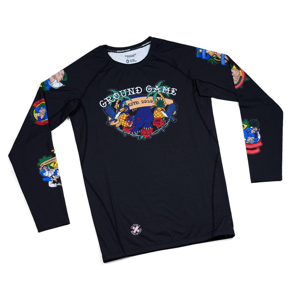 Rashguard Injury Collector z dolgimi rokavi