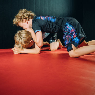 Dětský rashguard Cyber Samurai s krátkým rukávem