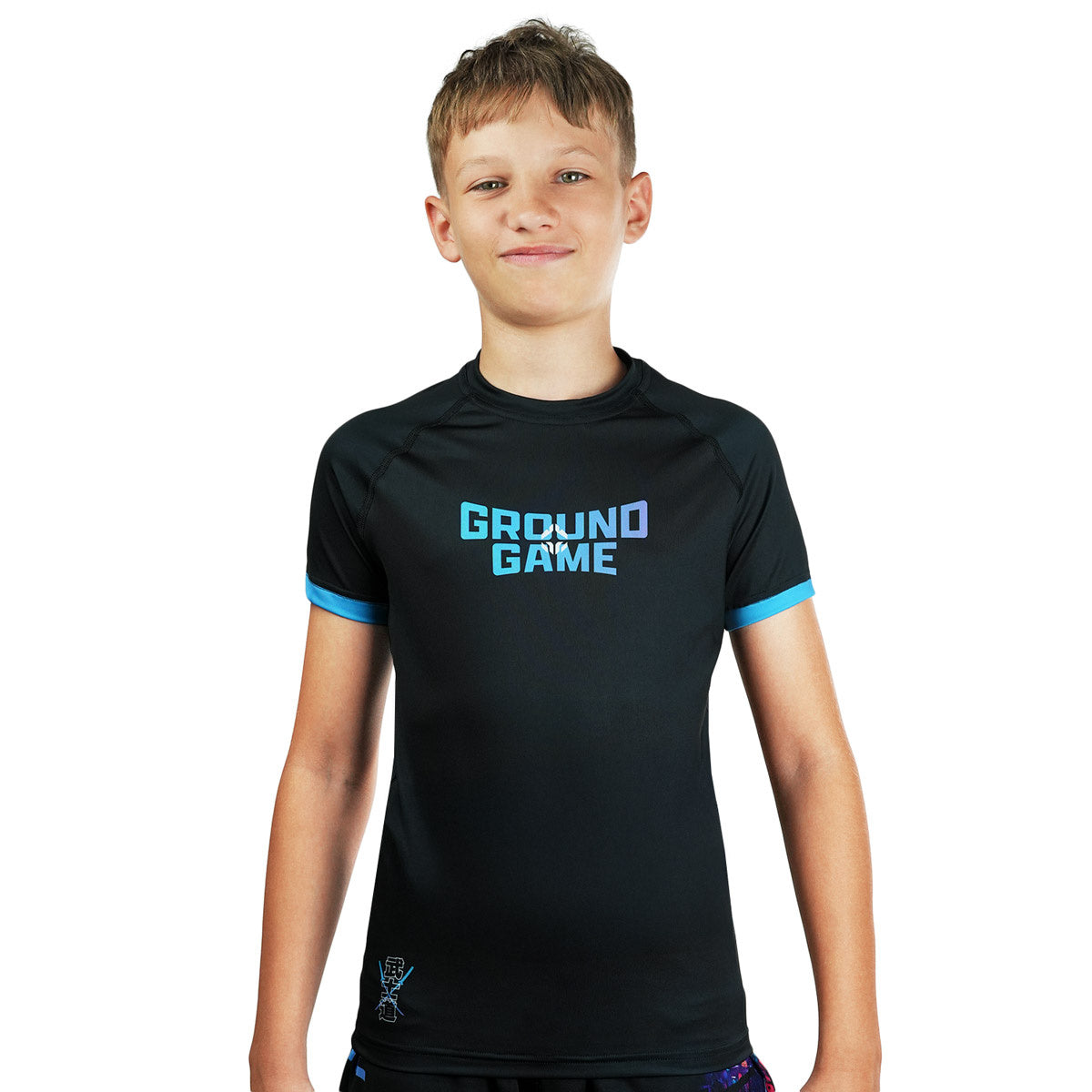 Dětský rashguard Cyber Samurai s krátkým rukávem