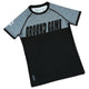 Rashguard pentru copii IBJJF Kids cu mânecă scurtă (gri)